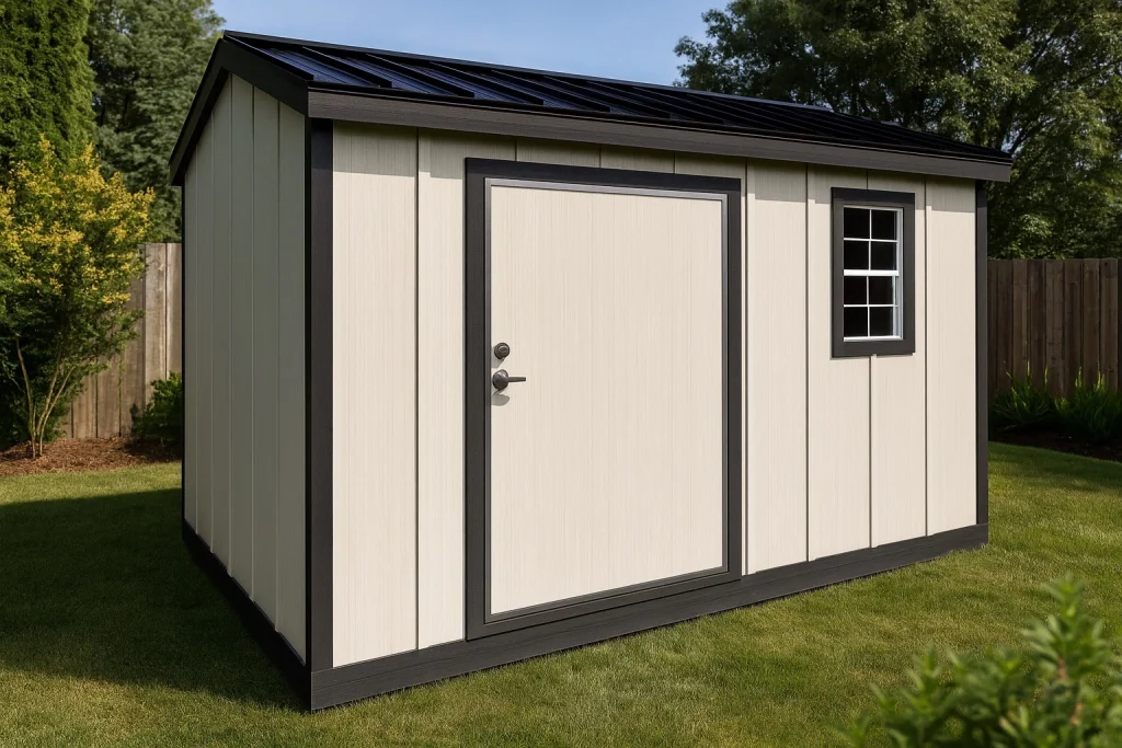 Metro A Frame AI generated Design Your Shed Design Your Backyard Space Choose size, colors and options Download a Quote in minutes