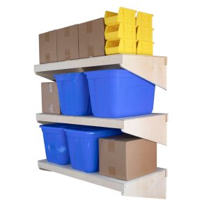 3 Tier Wall Shelf, (24" x 48")