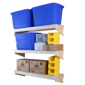 3 Tier Wall Shelf, (12" x 48")
