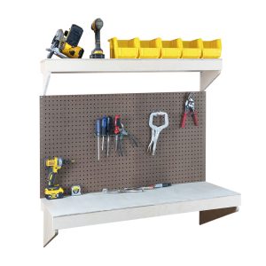 Workbench with Pegboard and Accessories, (24" x 48")