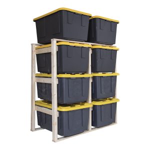 6 – 27 Gallon Tote Rack