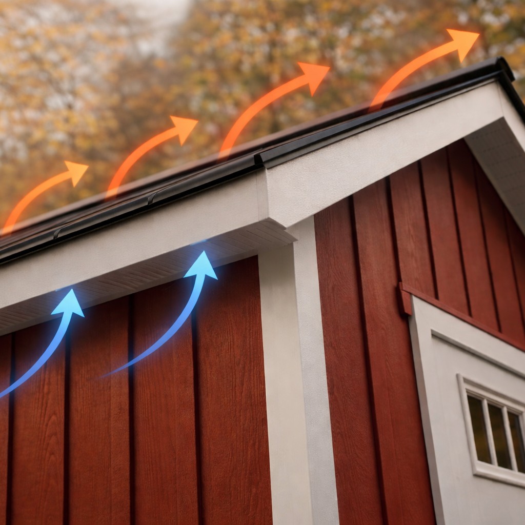Venting in Roof Home *Stuff: hobbies, toys, bikes, office needs... and all your other things.