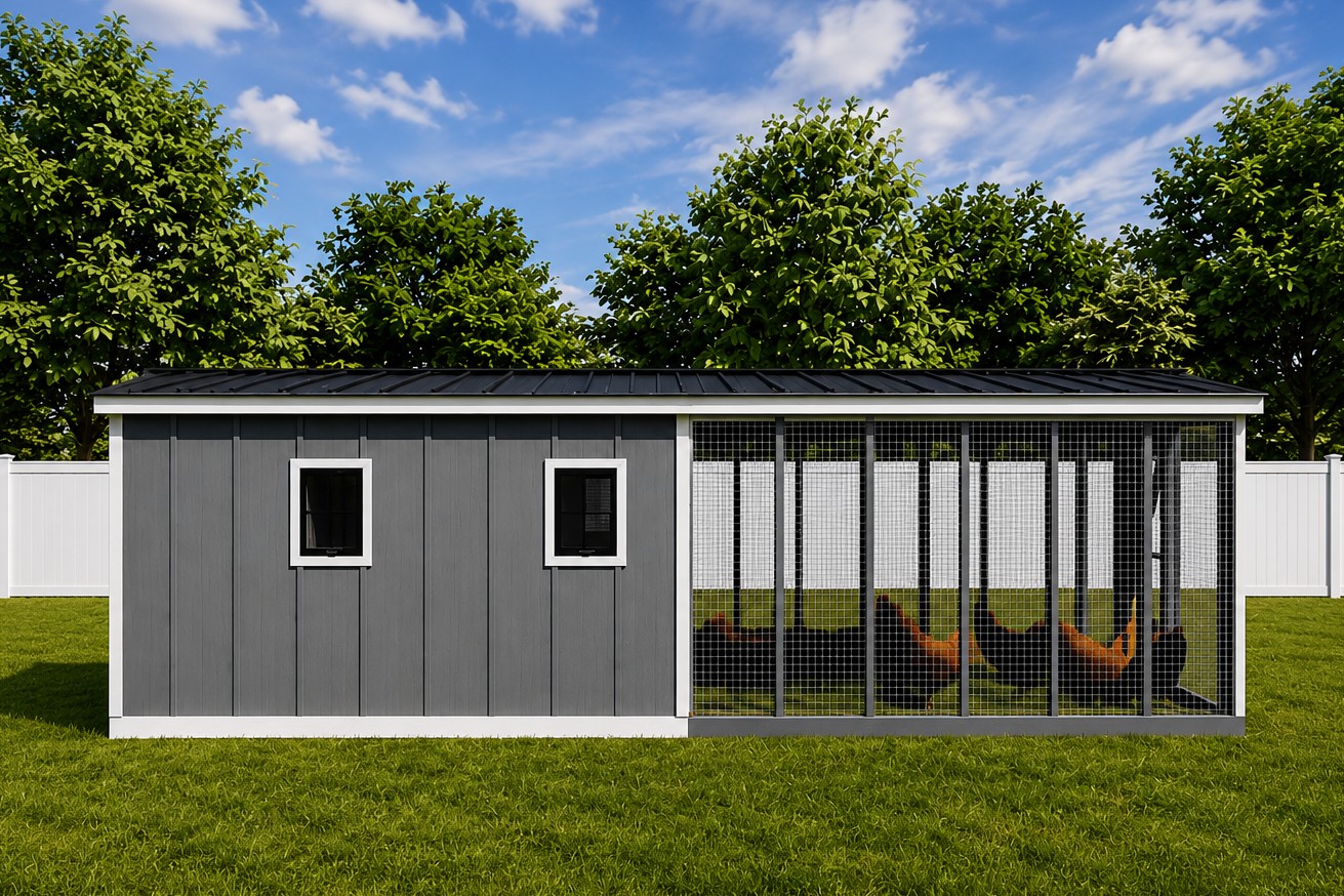 Wire Run Outpouring Outpouring Quality See the Outpouring Quality Our Rooms/ADUs also feature These two options are only available with Rooms/ADUs Our Classic Sheds Stand Tall Animal Shelters Done Right