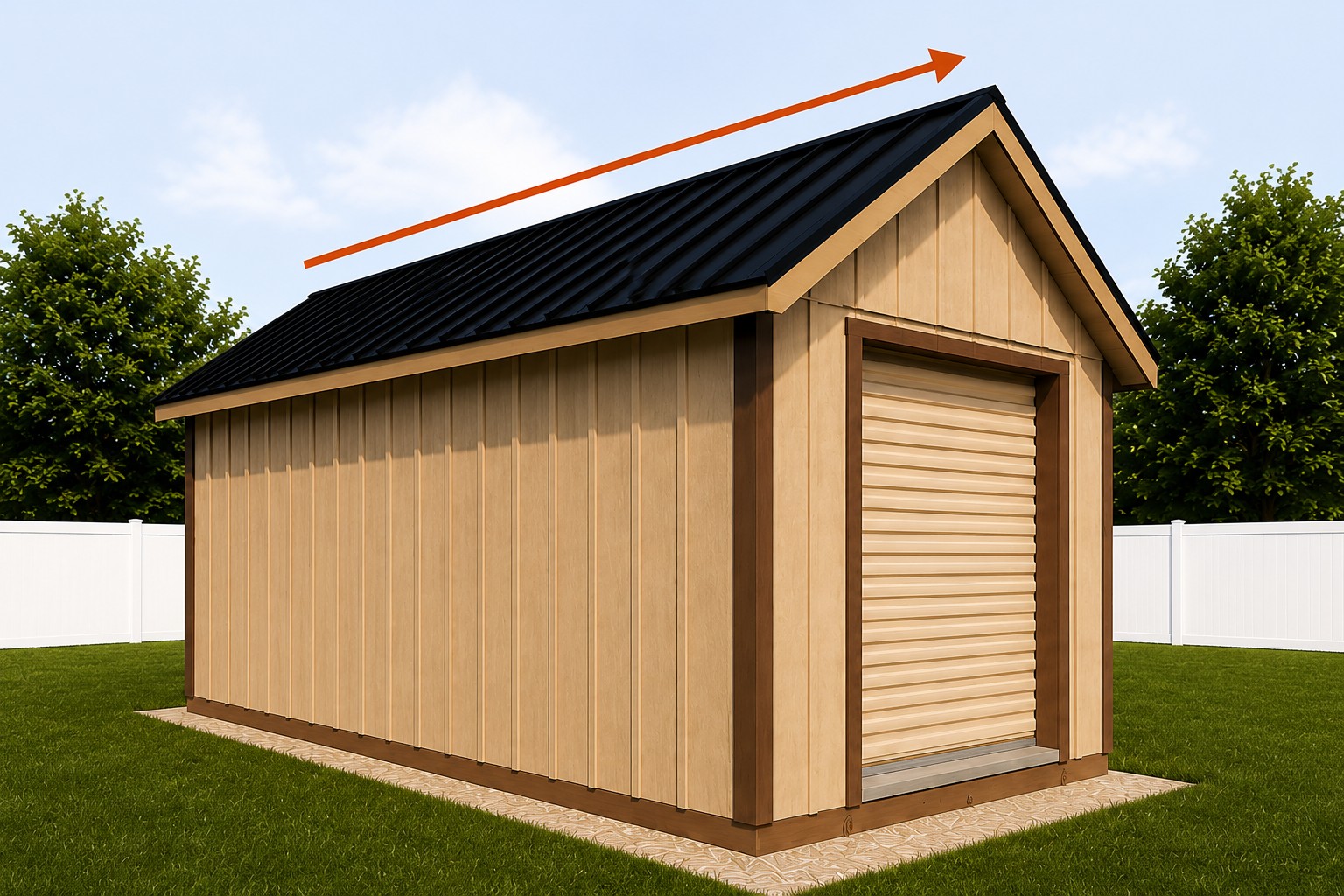 roof slope Outpouring Outpouring Quality See the Outpouring Quality Our Rooms/ADUs also feature These two options are only available with Rooms/ADUs Our Classic Sheds Stand Tall Animal Shelters Done Right